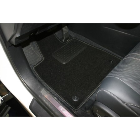 Rugs in the cabin Klever Premium Lexus RX 350 2015-2016, cross., 4 pcs. (textile)-5