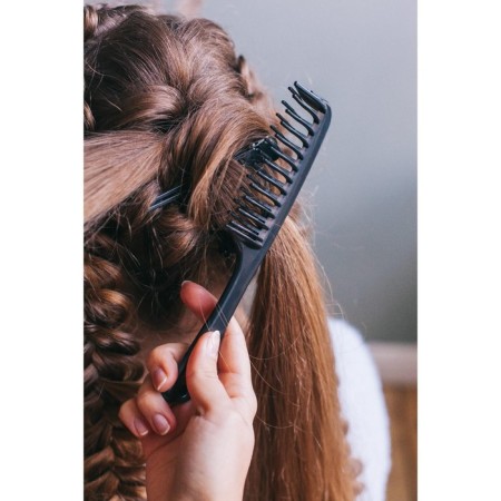 The comb two -row, 21 × 4.5 cm, black color-4