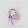 Acrylic shirt -shirt “Bunny” 15 x 6 cm