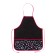 Apron for labor + sleevens, 535 x 445 mm, Hatber "My bear" 2 Black/Green pocket nfn_35105