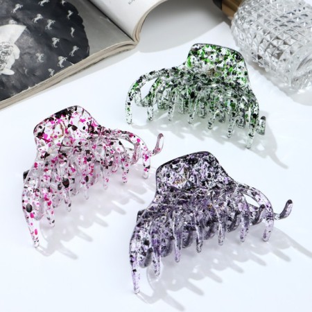 Hair crab "Betul" trapezius, 9 cm, mix-1
