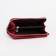 Women's wallet with lightning, red color