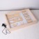 A tablet for drawing with sand 40 × 60 cm, with white backlight, comb and stencil