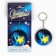New Year's keychain with a flashlight for the keys "New Year: New Year's Eve" 5 x 10 cm