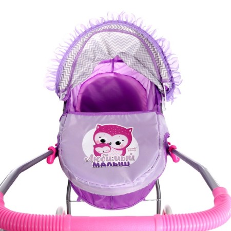 Stroller for dolls "Favorite Baby" universal, with a basket-7