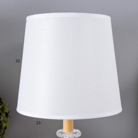 Hell's table lamp E27 40W white 22x22x35.5 cm Risalux-4