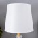 Hell's table lamp E27 40W white 22x22x35.5 cm Risalux