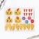 A set for decorating Easter eggs "Chickens" on Easter, 14.5 x 15 x 2 cm.
