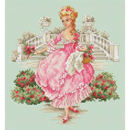 Set for embroidery with the counting cross "Natalie"