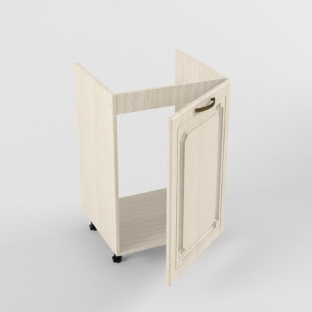 Wardrobe with a premiere door, 500x503x850, walnut