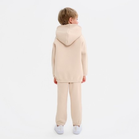 Hudy Children's Minaku: Basic Line Kids Beige Color, Height 104-4