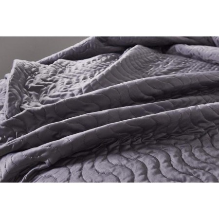 A set with a veil "Savannah", size 230x250 cm, 50x70 cm - 2 pcs, color Stone-7