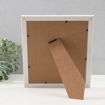 Photo frame plastic 20x25 cm "Double braid" black and white 23.4x28.5 cm-3