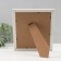 Photo frame plastic 20x25 cm "Double braid" black and white 23.4x28.5 cm