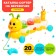 Musical catka on the rope "Caterpillar", light and sound effects
