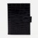 Cover for autoDocations and passports on the button, crocodile, black color