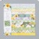 A set of scrapbooking paper 12 sheets 12 designs "Beauty Spring" 160 grams 15.2x15.2 cm