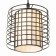 Lamp Bayerlux "Audrey" E27 40W black 18x18x17 cm