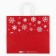 Gift package "Snowflakes", white craft, 32 x 28 x 15 cm, New Year