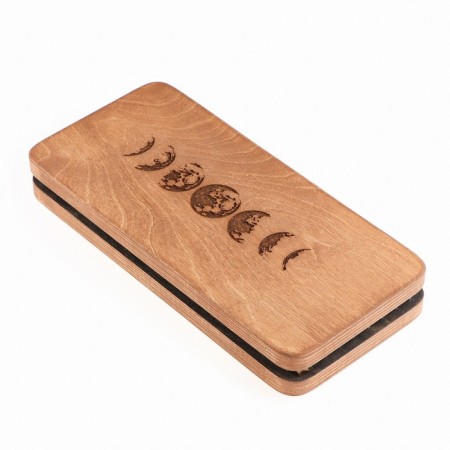 Sadhu, a board with nails, for yoga "Luna", 2 pcs, step 8 mm, 14 x 30 cm-4
