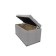 Puff with a lid and weighting, 800 × 400 × 420 mm, SOLTA ROGOK, SMOKE color