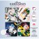 A set of notebooks of 4 pieces, 96 sheets in the Calligrata "anime" cage, cover coated cardboard, glossy lamination, offset unit