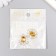 Decor for creativity Metal "Medallion Patal" Amber Crystal 2.6x2.4 cm
