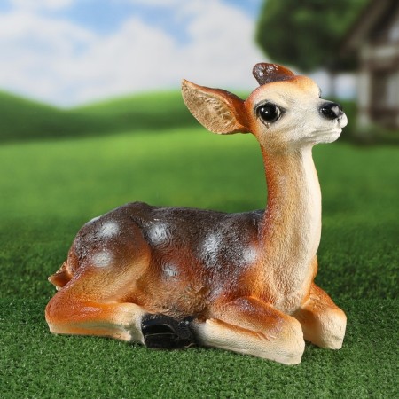 Garden figure "Deer lies" 30x34x20cm