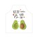 Apron of a kitchen with a photo print "You are my half", adjustable, size OS