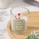 Aromatic candle in a glass "Sweet Love", white tea, flowers mix, 5.5x6.5 cm