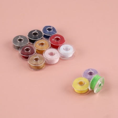 A set of rumps with threads, d = 19.5 mm, 12 pcs, color colorful-1