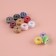 A set of rumps with threads, d = 19.5 mm, 12 pcs, color colorful