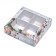 Box for sweets 4 pcs, 12.6 x 12.6 x 3.5 "spicy"