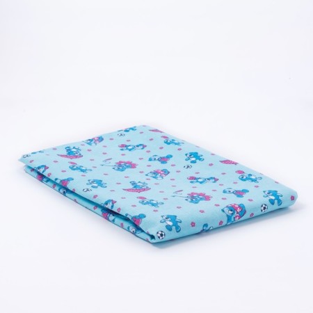 Children's flannel diaper, size 90x130 cm, color mix-2