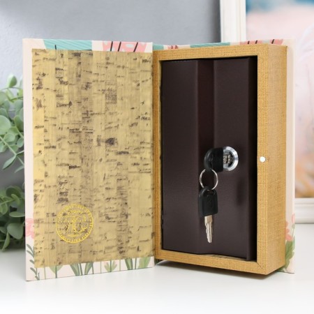 Safe Brush tree to the leatherette "hand in hand" 21x13x5 cm-2