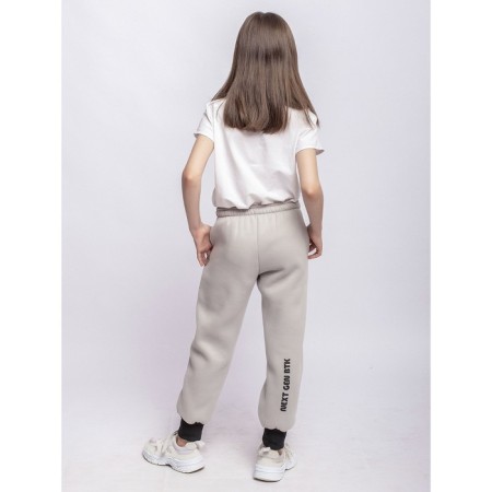Joggers "Lucky", height 158 ​​cm, gray-beige color-2