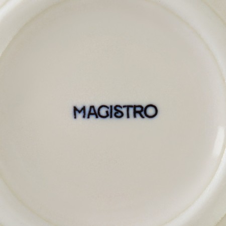 Porcelain saucer Magistro Ocean, 300 ml, blue color-4