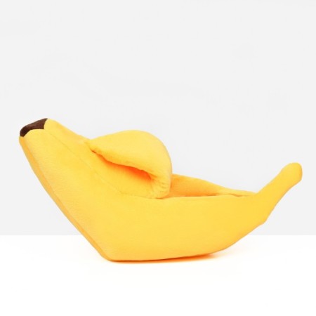 Lynchik-Domik for animals "Banana", 40 x 15 x 10 cm, yellow-3