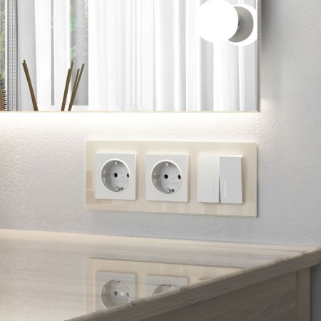 Two -clavy passage circuit breaker with backlight (white matte) W1122161-1