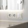 Two -clavy passage circuit breaker with backlight (white matte) W1122161