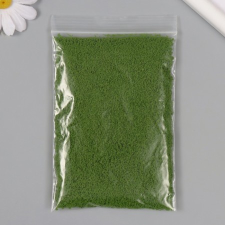 Decor for creating miniatures (trees, lawn) powder "Fresh grass" set of 20 g-1