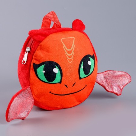 Ryukzak children's round "Red Dragon", 18 cm-2
