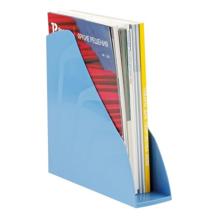 Paper tray Vertical Istanm Vector, blue-blue, width 80mm-6