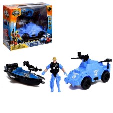 A set of a policeman