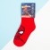 Socks for the boy "Spider-Man", Marvel, 14-16 cm, red color