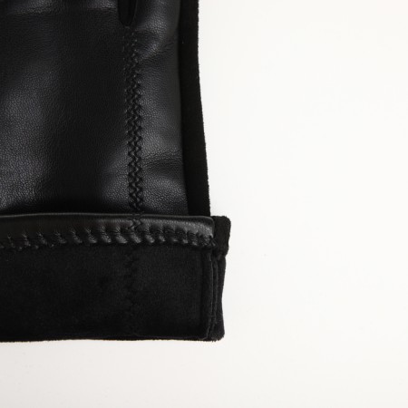 Gloves are female, dimensionless, without insulation, black color-4