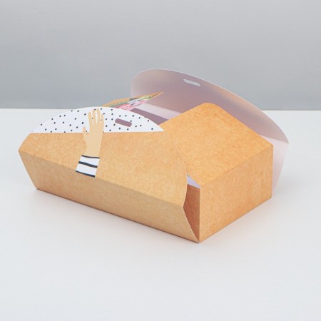 Box Gift team, packaging, “bouquet”, 28 x 18 x 8 cm-5