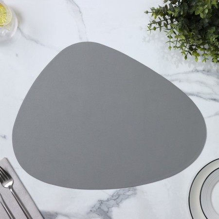 Serving napkin on the table "TEM", 45 × 35 cm, color gray color
