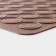 Macarons Macarons Macarons “Rond”, silicone, 37.5 × 28 cm, brown color