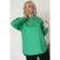 Female shirt, size 52, green color